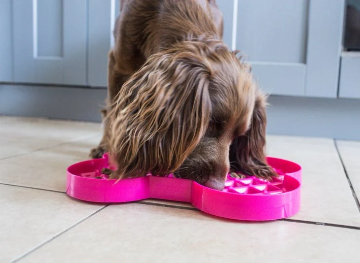 LickiMat Slowfeeder Slikkeplade 32 cm - slowfeeder plade til hunde